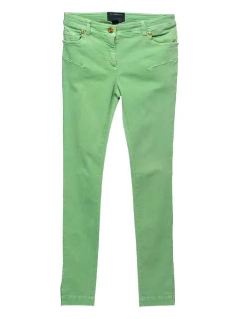 Roberto Cavalli Vintage five-pocket trousers Green 793528