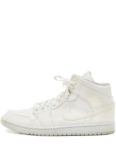 Jordan Air Jordan 1 leather high-top sneakers White 1154616