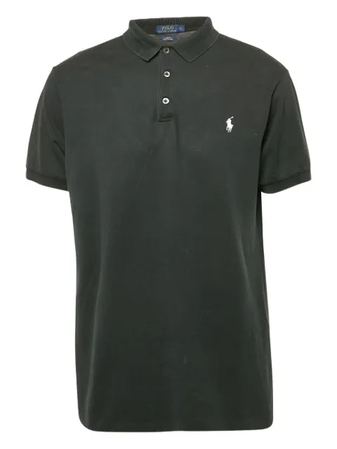 Polo Ralph Lauren Vintage embroidered-logo polo shirt Black 1150592