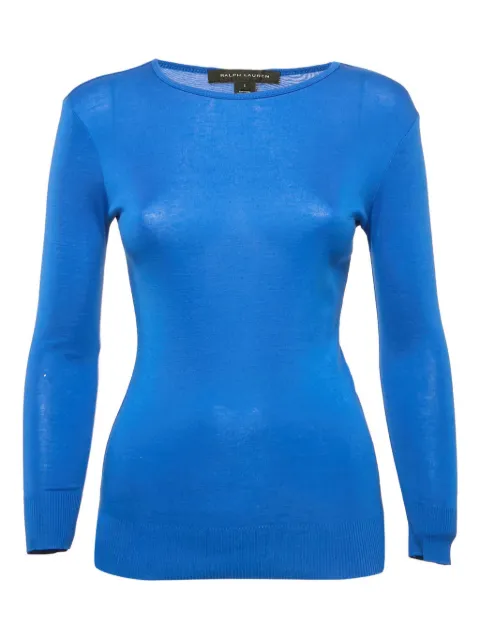 Polo Ralph Lauren Vintage crew-neck knit sweater Blue 1154997