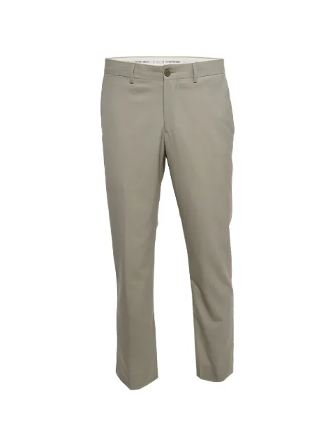 Emporio Armani Pre-Owned belt-loops trousers Green 1107731