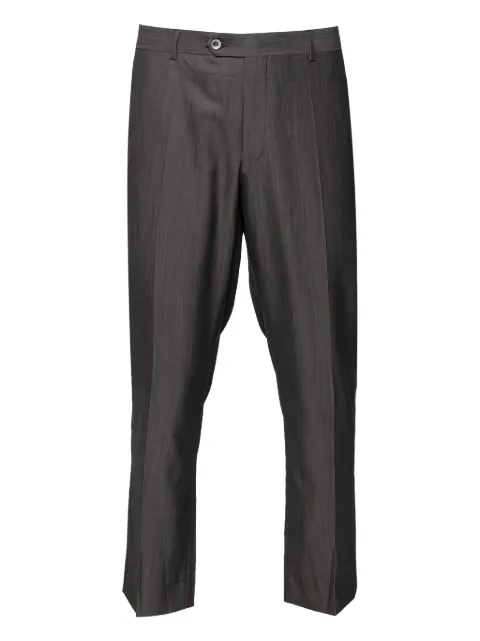 Balmain Pre-Owned Super 130's four-pockets trousers Grey 580997