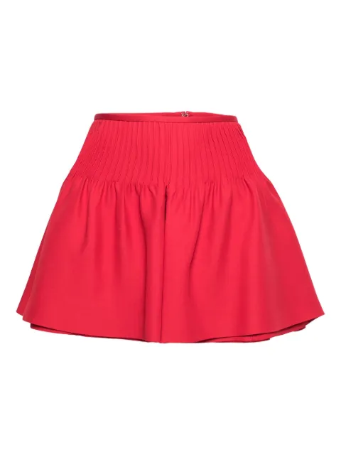 Valentino Garavani Pre-Owned pleated shorts Red 647247