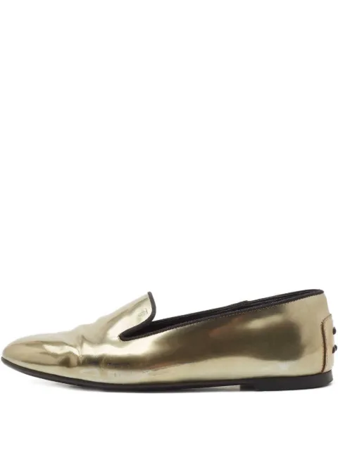 Tod's Vintage 796062 Metallic Gold 796062