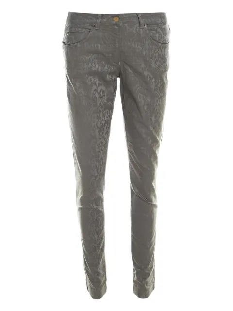 Escada Pre-Owned patterned jeans Grey 201086