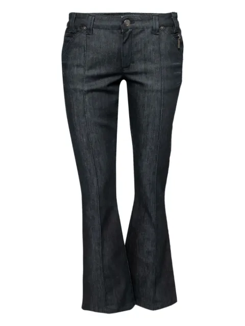 Just Cavalli Vintage 2023 flared six-pockets trousers Black 682568