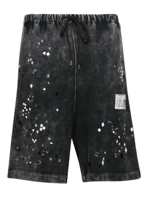 Maison MIHARA YASUHIRO embellished shorts Black A15SP564