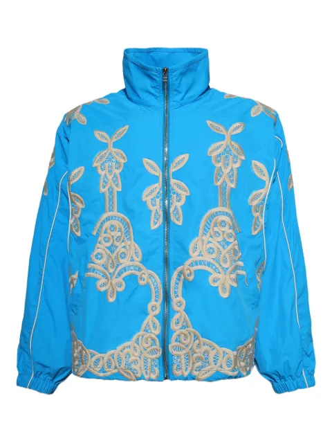 BLUEMARBLE embroidered jacket Blue JA87NY18B25TEA