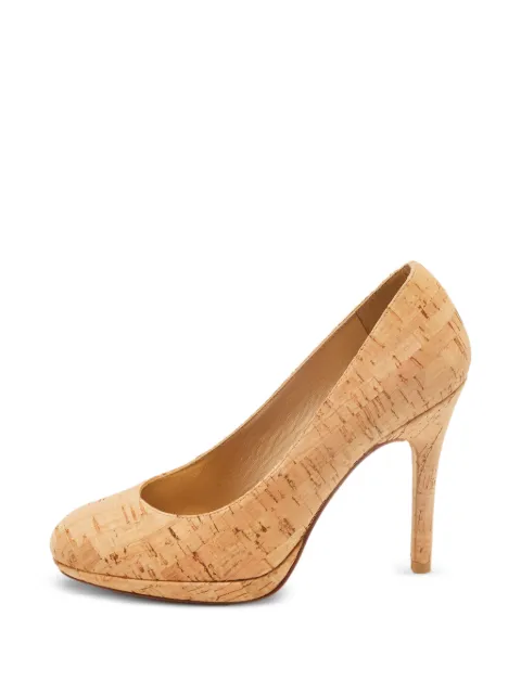 Stuart Weitzman cork pumps Neutrals 814613