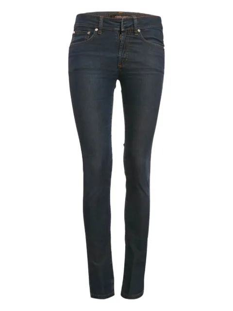 Roberto Cavalli Vintage pre-owned button-fastening jeans Blue 1121096