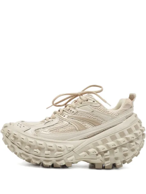 Balenciaga Pre-Owned faux-leather sneakers Neutrals 1068593