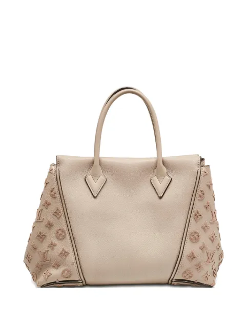Louis Vuitton Pre-Owned monogram-embossed leather handbag Neutrals 1139698