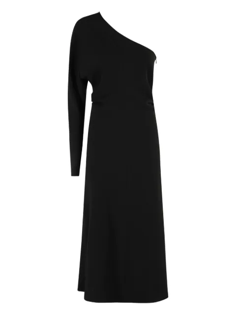 Federica Tosi one-shoulder long-sleeve maxi dress Black 31203313097