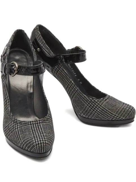 Stuart Weitzman 125mm tweed pumps Black 927843