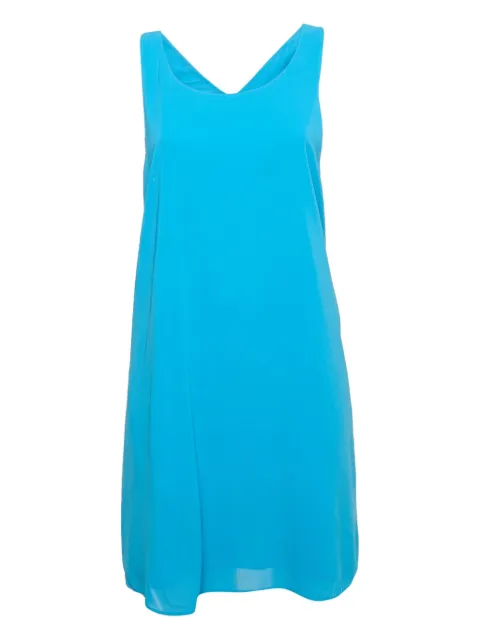 alice + olivia sleeveless silk dress Blue 1153158