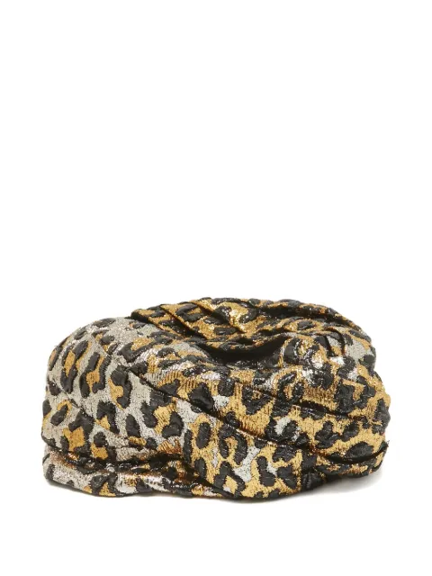 Gucci Pre-Owned 2024 leopard-print lamé Gold 1159726