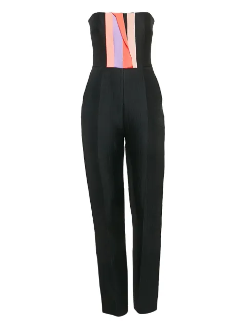 Roksanda pleated strapless jumpsuit Black 1130929