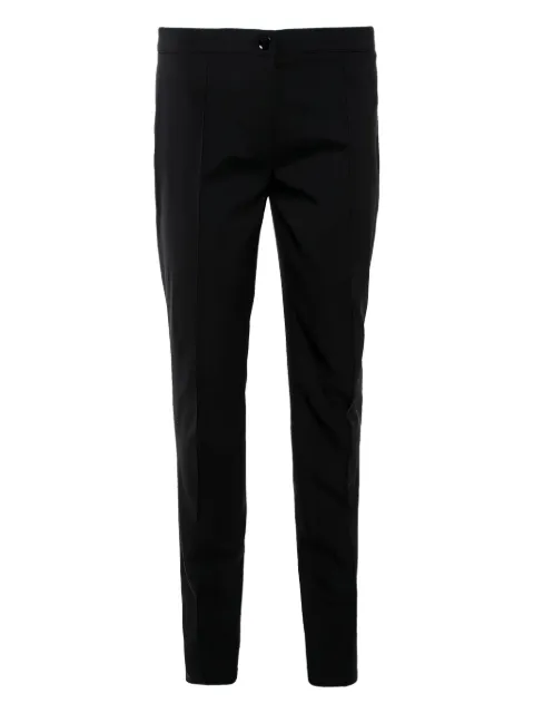 Burberry Pre-Owned wool blend straight-leg trousers Black 357953