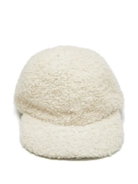Gabriela Hearst 2024 wool bouclé baseball cap Neutrals 1158724