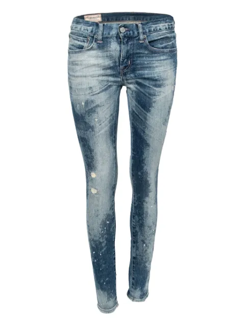 Polo Ralph Lauren Vintage 2023 distressed low-waist jeans Blue 678943