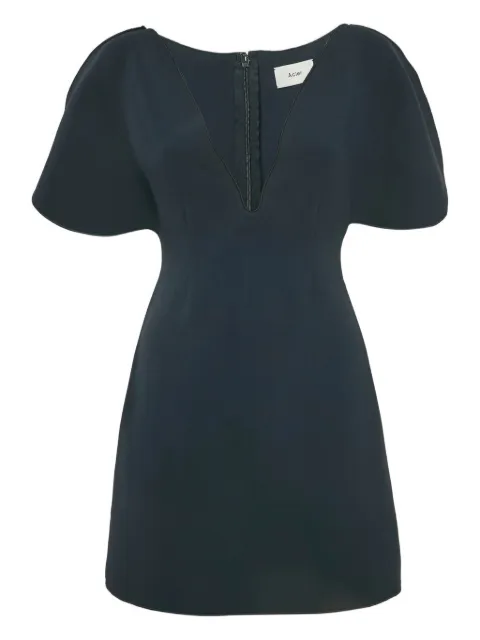 Acler V-neck mini dress Blue 1148216