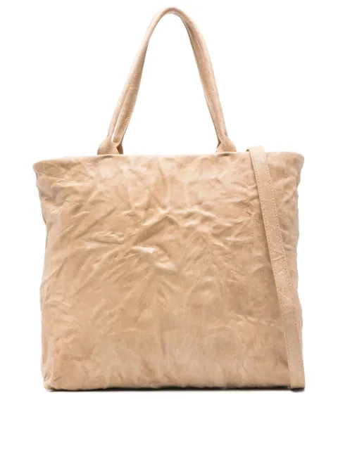 Reptile's House leather tote bag Neutrals H769JAZZ