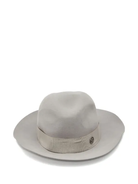 Maison Michel felt fedora hat Grey 1158601