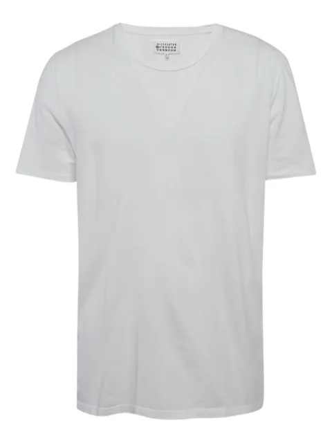Maison Martin Margiela Pre-Owned deconstructed crew-neck T-shirt White 1149083