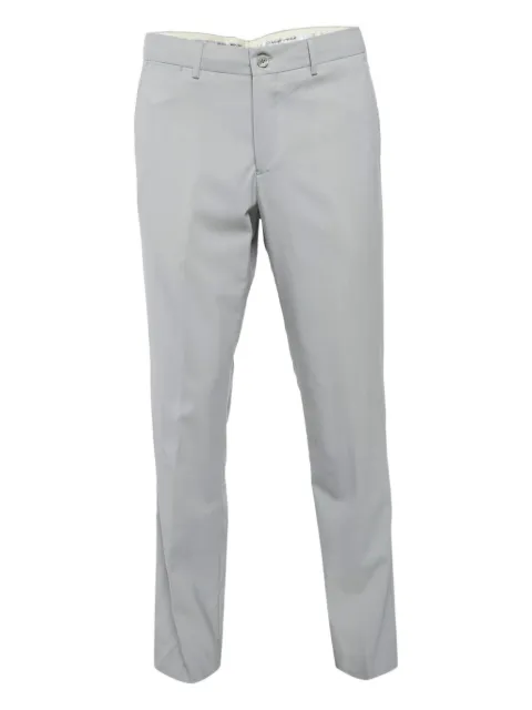Emporio Armani Pre-Owned 2024 virgin-wool trousers Grey 1107130