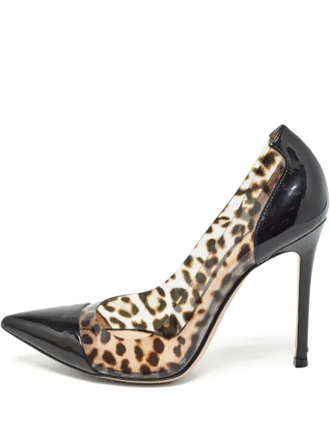 Gianvito Rossi 2024 Leopard Print Pumps Brown 981454