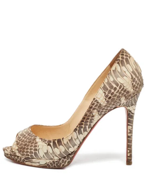 Christian Louboutin Pre-Owned 1103157 Beige Neutrals 1103157