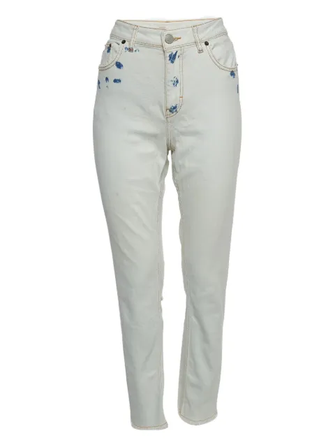 Maje bleach-washed jeans White 925902