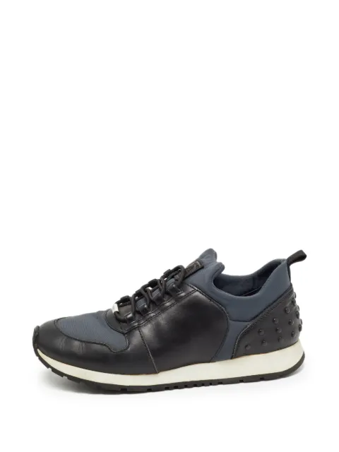Tod's Vintage lace-up sneakers Black 776836