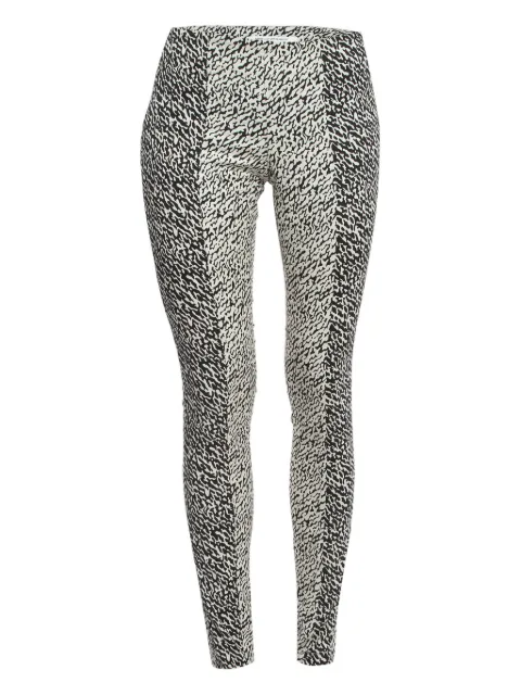 Diane Von Furstenberg Vintage 2024 abstract-print trousers Black 928750