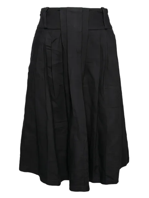 Just Cavalli Vintage high-waisted pleated skirt Black 613009