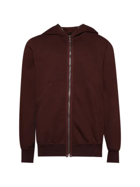Rick Owens DRKSHDW Jumbo zip hoodie Brown DU02E7283RIG