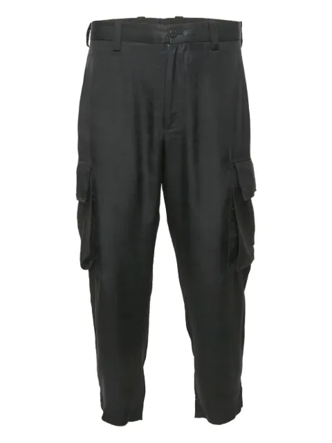 Neil Barrett pre-owned cargo trousers Black 1159979