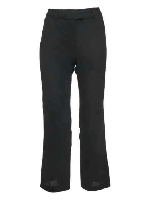 Moschino Pre-Owned 2024 straight-leg trousers Black 1141750