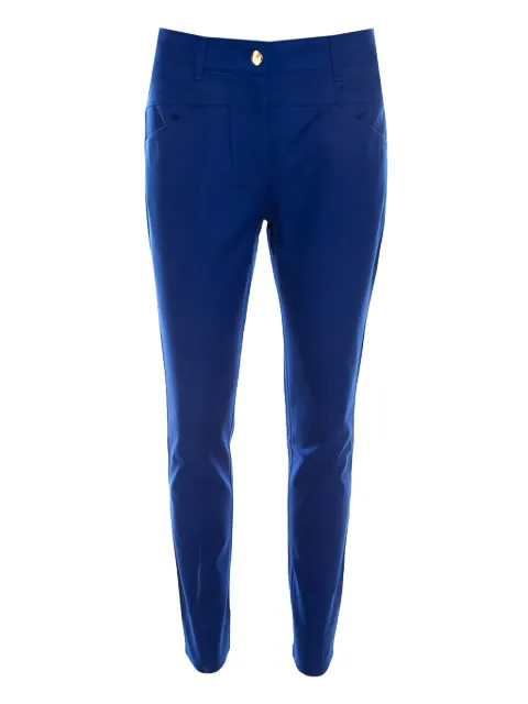 Escada Pre-Owned side-pockets trousers Blue 201138