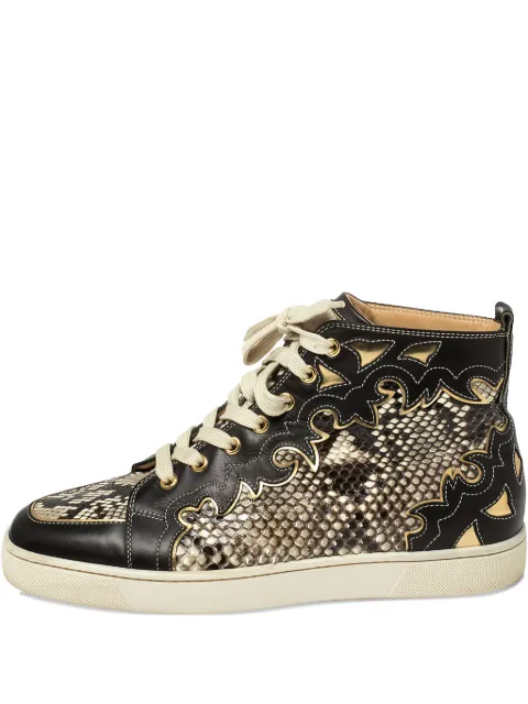 Christian Louboutin Pre-Owned Rantus Orlato sneakers Black 433664
