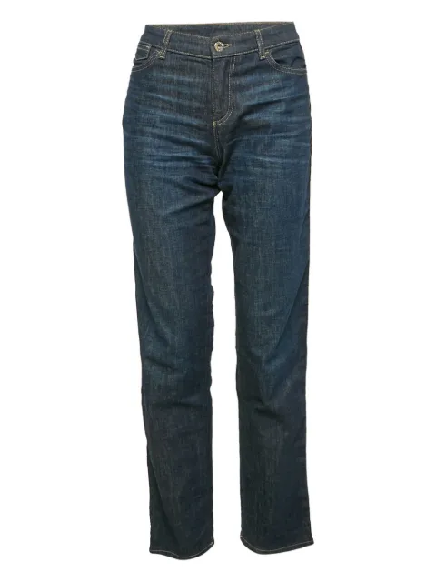 Emporio Armani Pre-Owned cotton jeans Blue 1154392