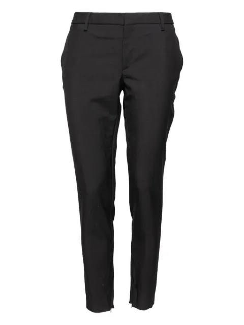 Saint Laurent Pre-Owned straight-leg trousers Black 627635