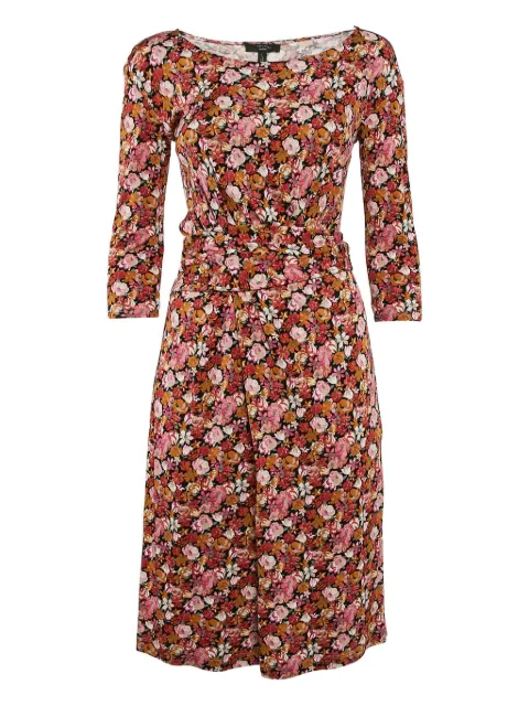 Weekend Max Mara floral-print midi dress Orange 1133514