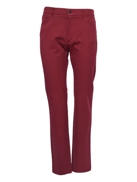 JOSEPH cotton-blend five-pocket trousers Red 783051