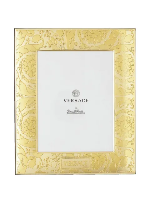 Versace baroque-embossed picture frame (15cm x 20cm) Gold 6920632165505733