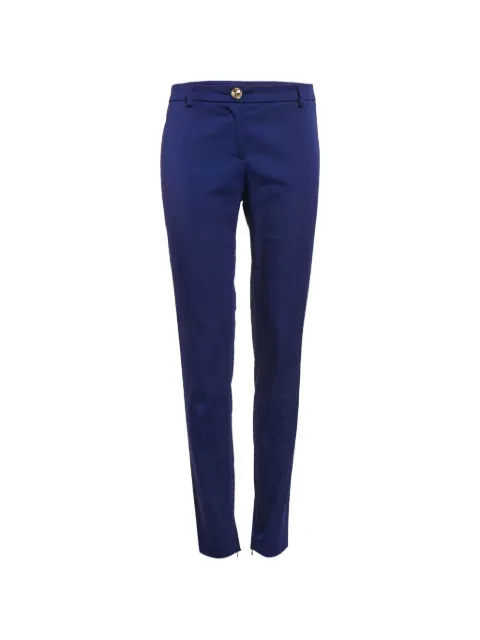 Versace Pre-Owned skinny trousers Blue 1121094