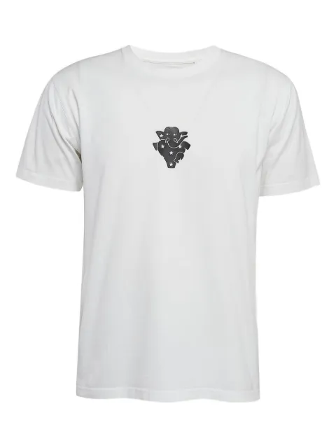 Burberry Pre-Owned Ganesh detail T-shirt White 999278
