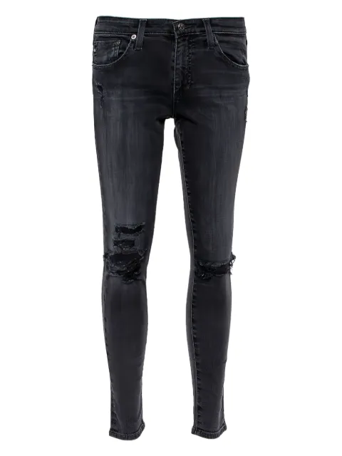 AG Jeans 2024 distressed skinny jeans Black 437827
