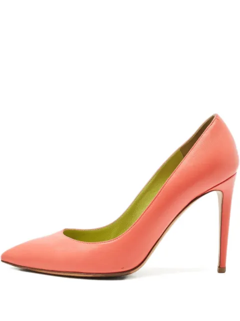 Ralph Lauren Vintage 105mm leather pumps Pink 1156192