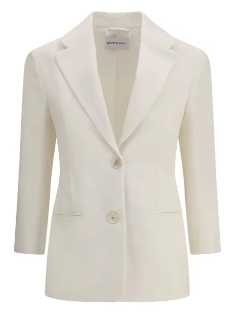 Givenchy single-breasted blazer White BW30LW164J